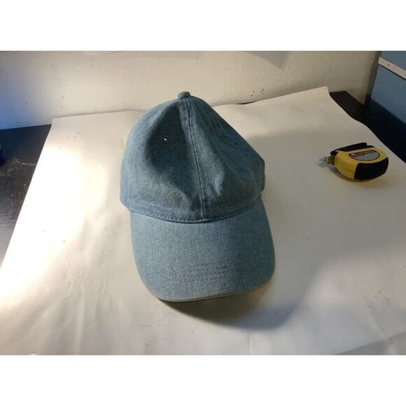 OTTO Hat Cap Men’s Adjustable Blue Denim Strapback - Picture 1 of 6